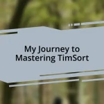 My Journey to Mastering TimSort